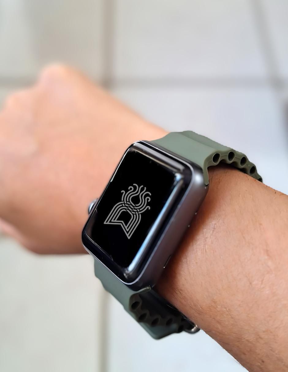 Correa para smartwatch Mamá Pulpó de silicón 2