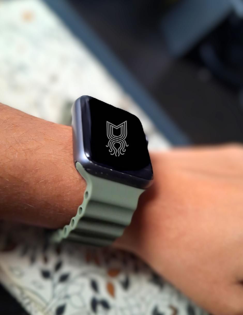 Correa para smartwatch Mamá Pulpó de silicón 4