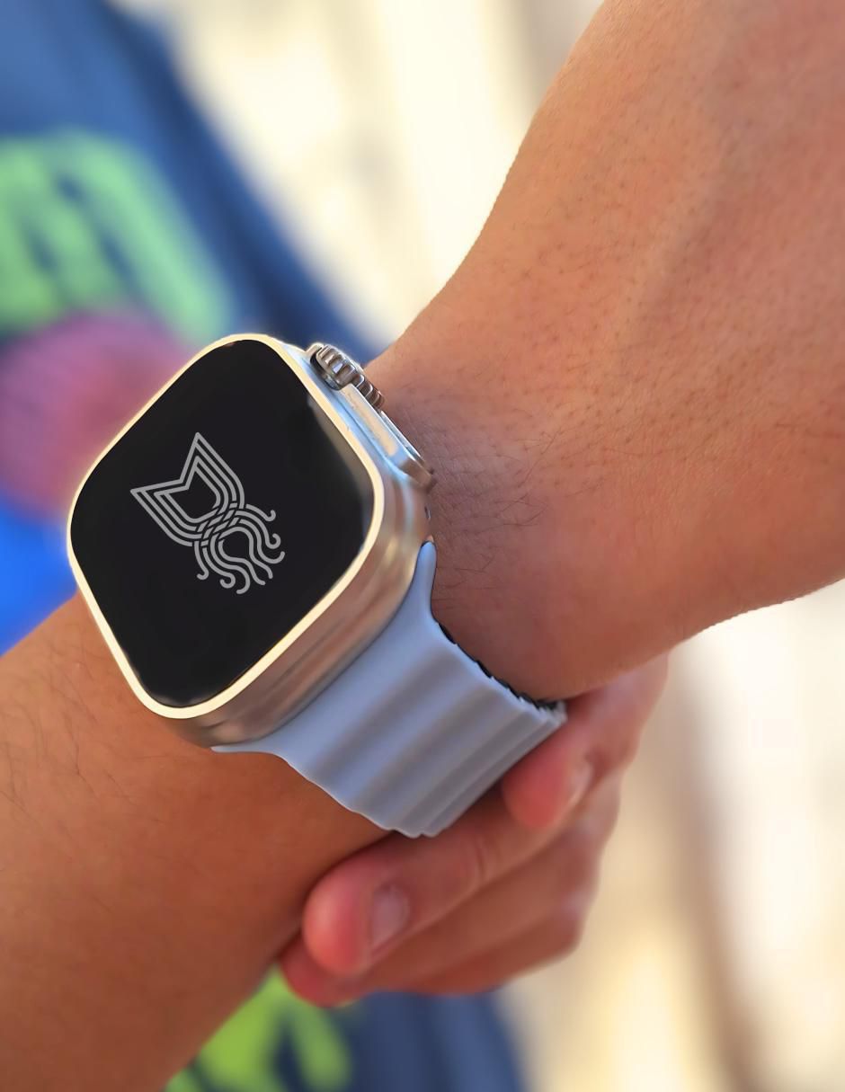 Correa para smartwatch Mamá Pulpó de silicón 4
