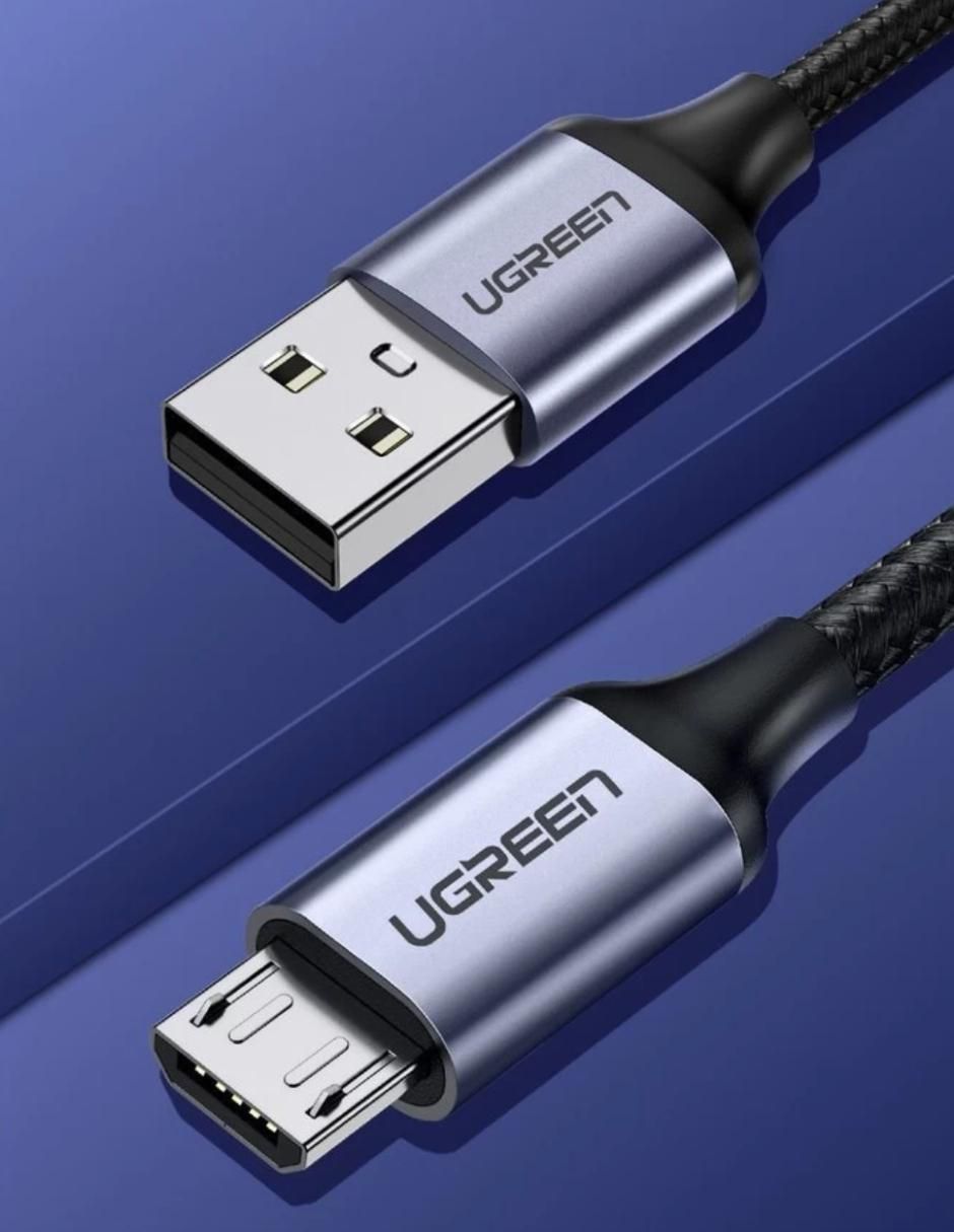 Cable micro USB a tipo USB A de 1 m 2
