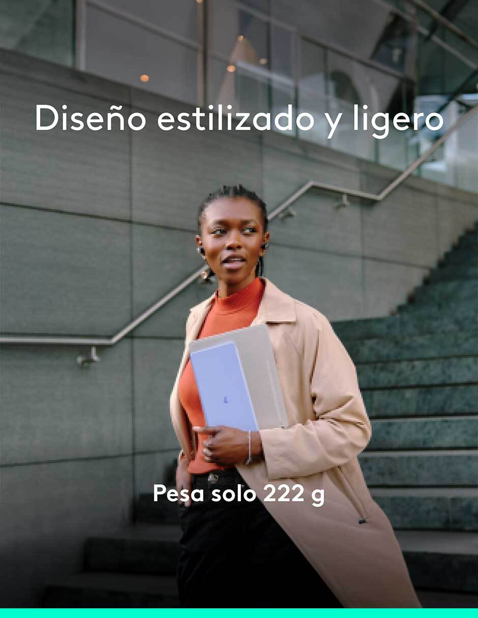 TECLADO PORTÁTIL LOGITECH KEYS-T, LILA