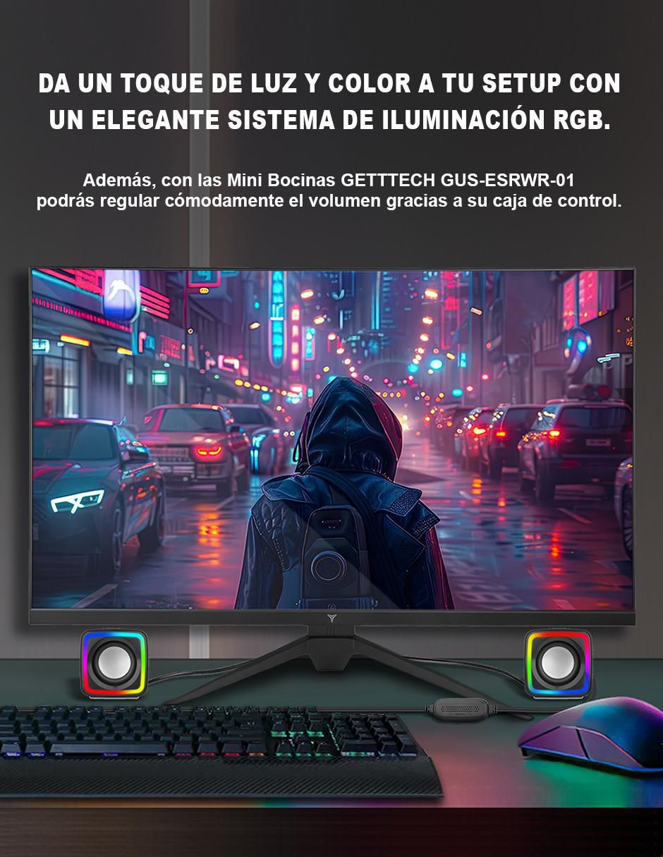 Set de bocinas GUS-ESRWR-01 alámbrica 14