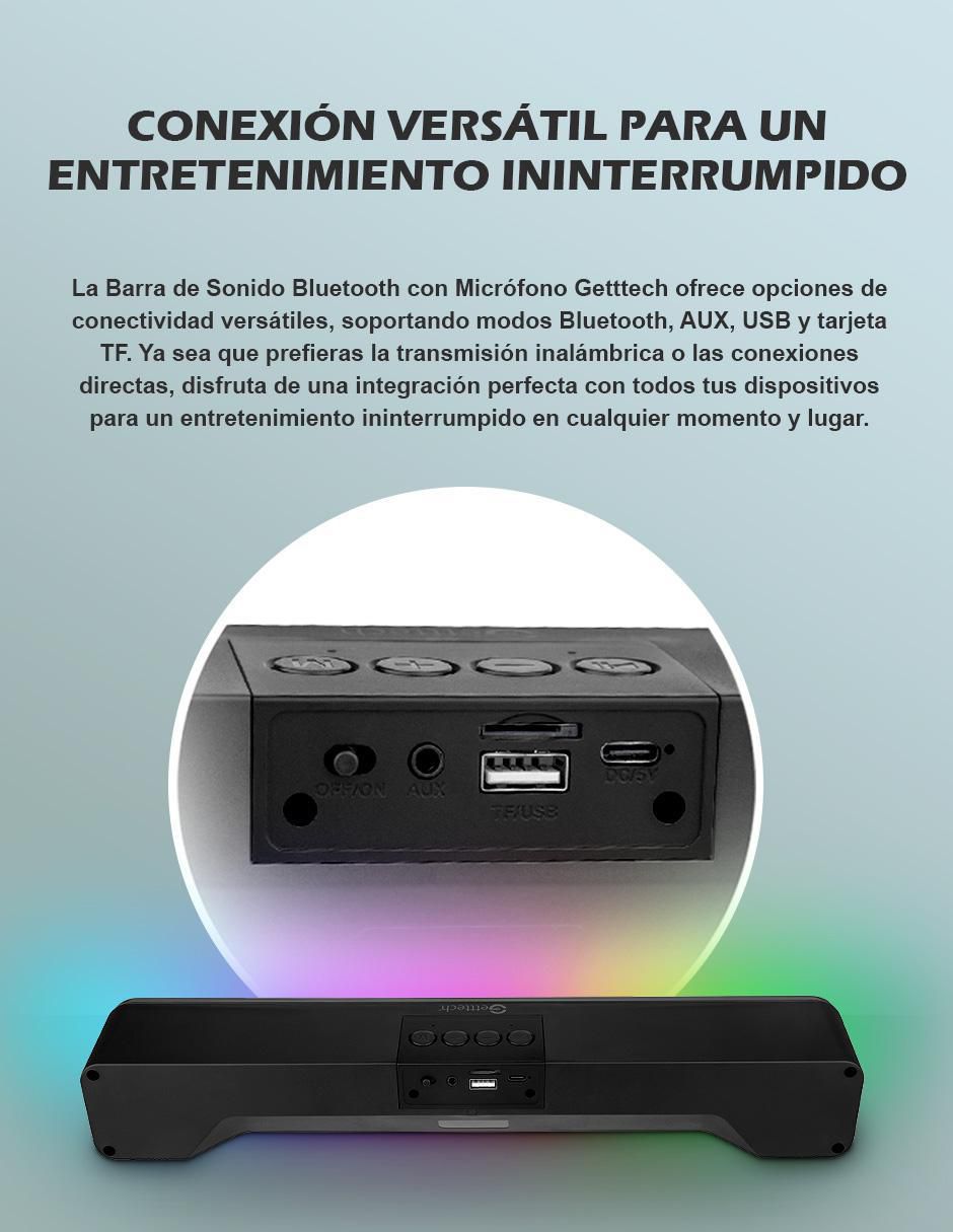 Bocina gaming GUS-MSRBT-01 bluetooth 2