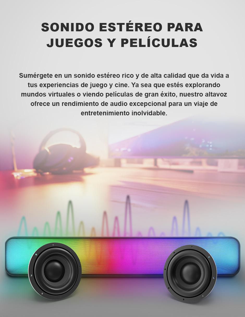 Bocina gaming GUS-MSRBT-01 bluetooth 6