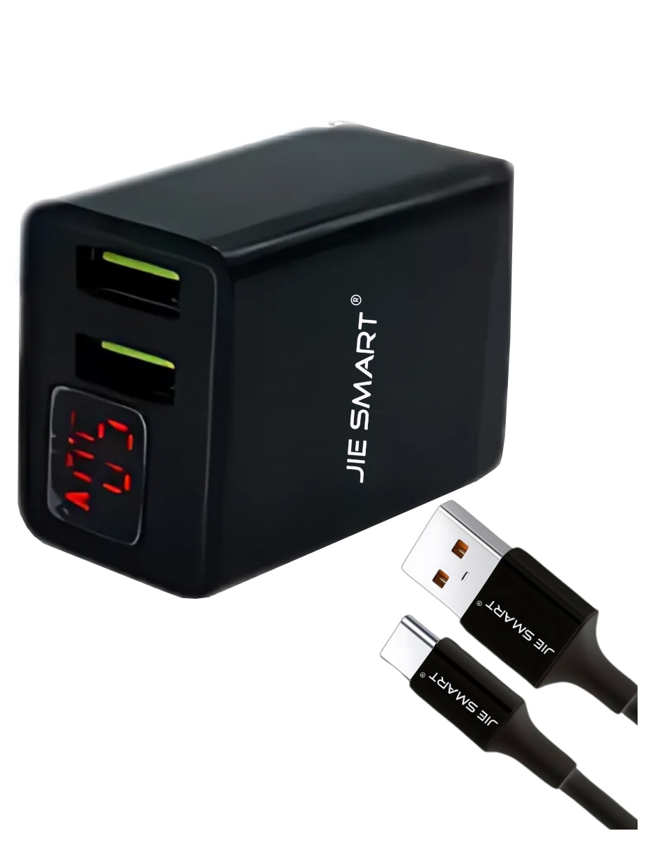 Cargador pared Jie Smart USB tipo A