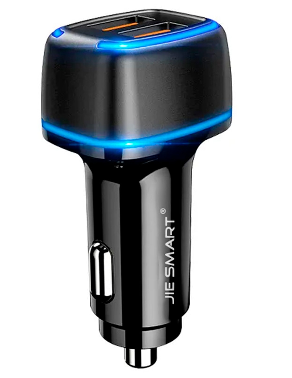 Cargador auto USB tipo A + USB tipo C Cargador auto USB tipo A + USB tipo C