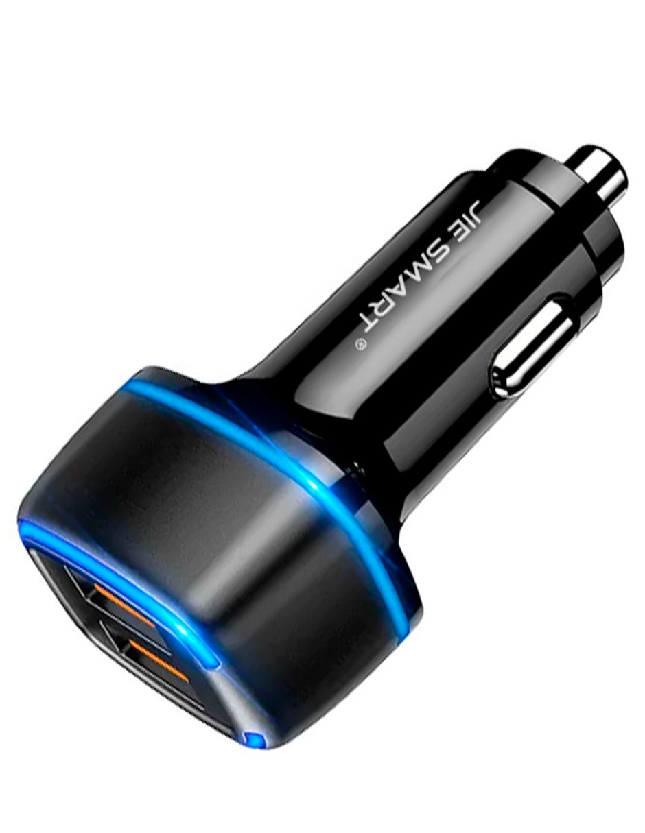 Cargador auto Jie Smart USB tipo A + USB tipo C