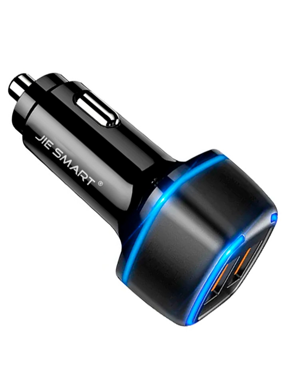 Cargador auto Jie Smart USB tipo A + USB tipo C