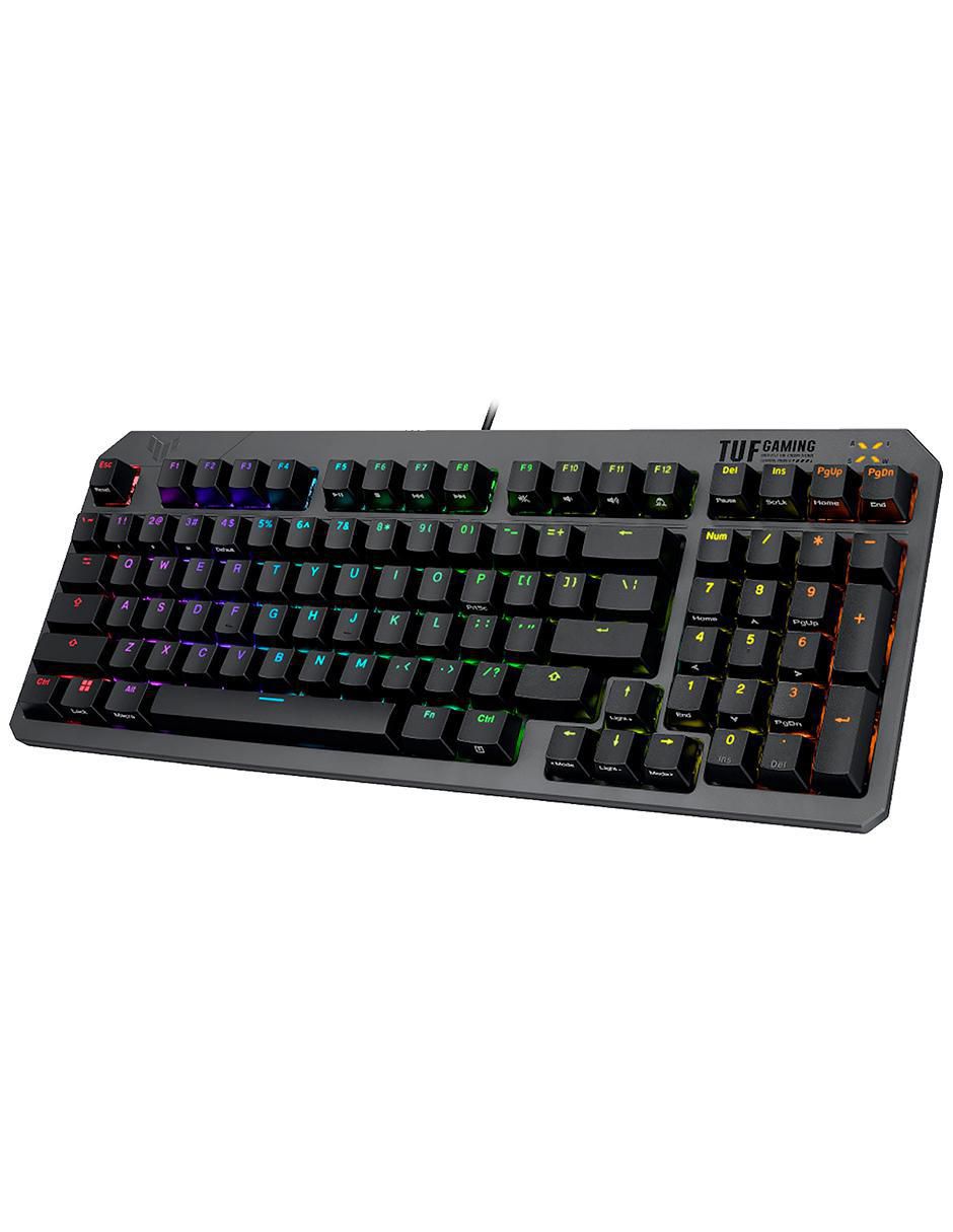 Teclado gamer conexión alámbrica TUF Gaming K3 Gen II 2