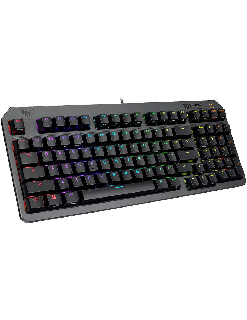 Teclado gamer conexión alámbrica TUF Gaming K3 Gen II 3