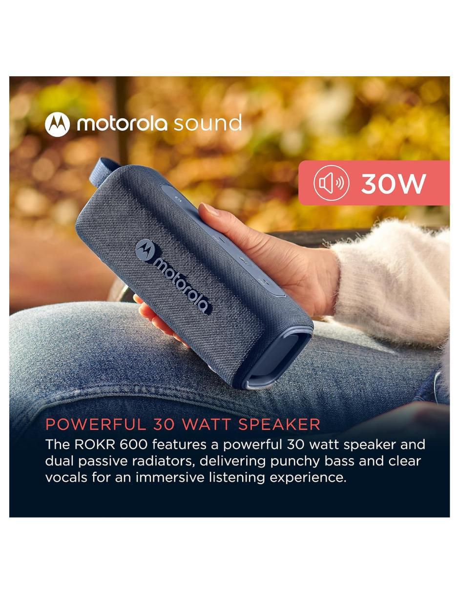 Bocina Rokr 600 bluetooth 6
