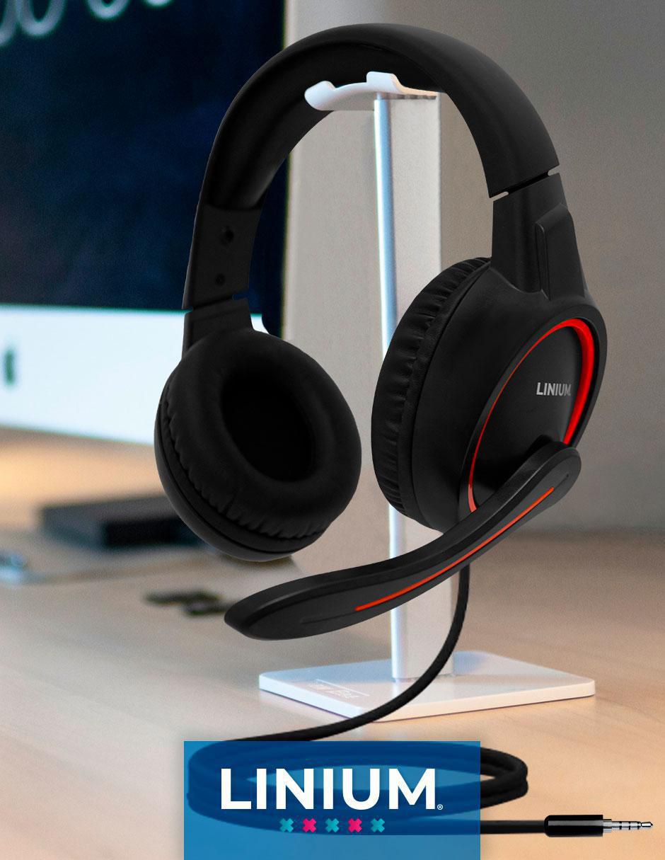 Audífonos gamer alámbricos 7