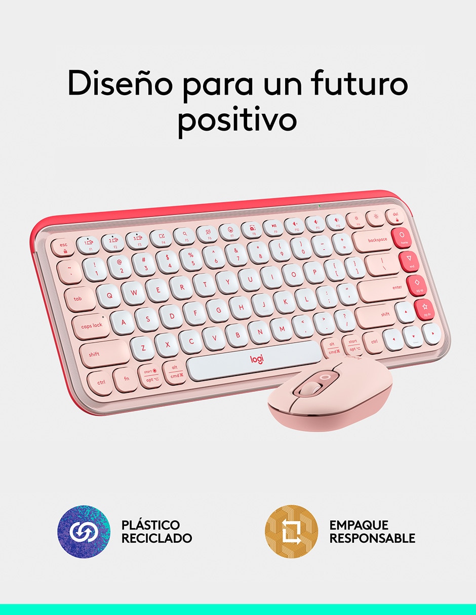 Mouse y teclado Pop Icon Combo 11