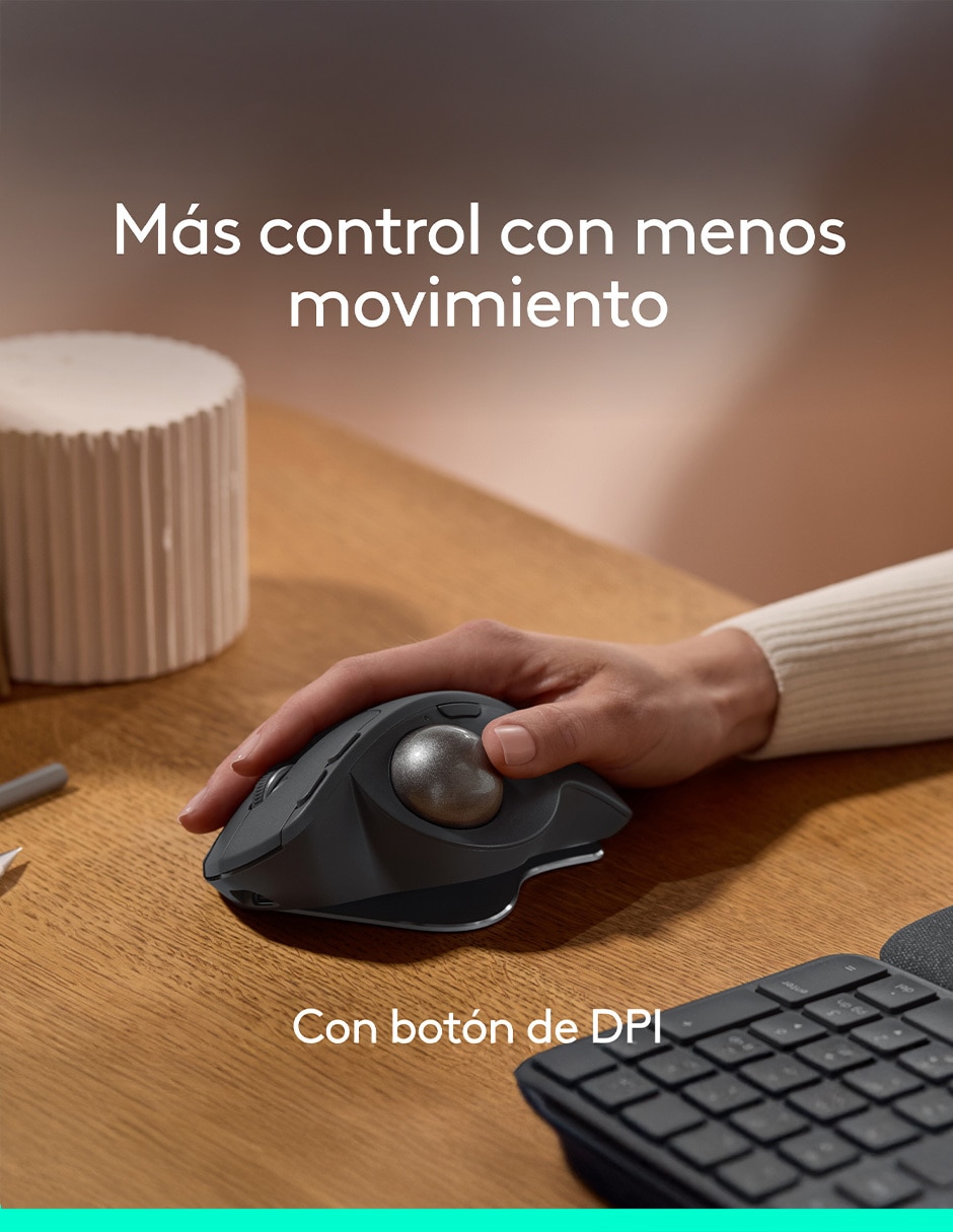 Mouse Gamer Inalámbrico mx ergo s 910-007261 2