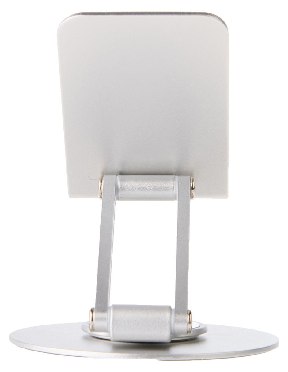 SOPORTE P/CELULAR, SIN TAMAÑO, PLATEADO