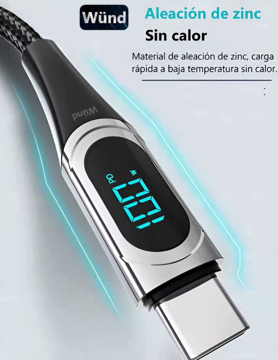 Cable USB C de 2 m 3