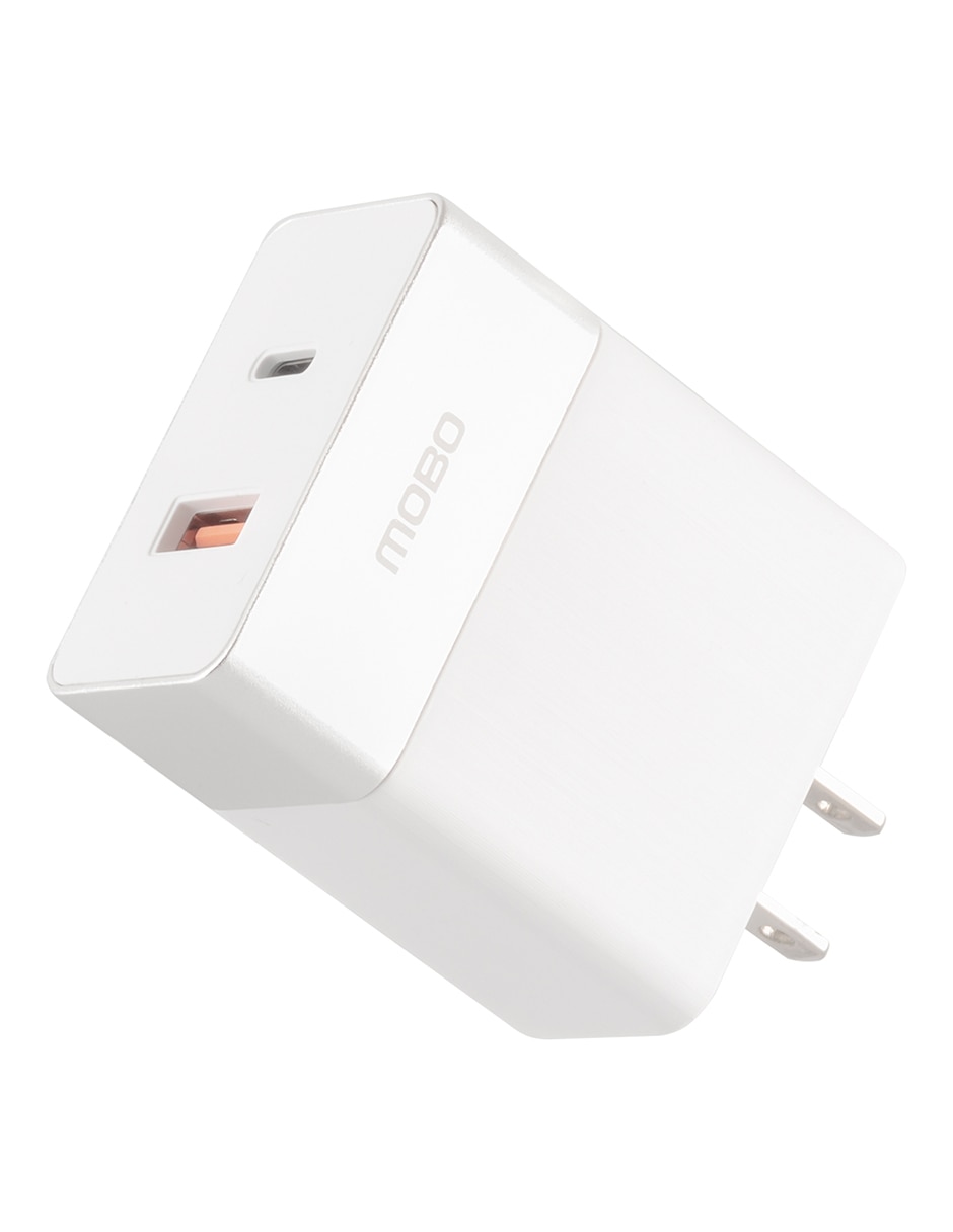 Cargador pared USB + USB tipo C