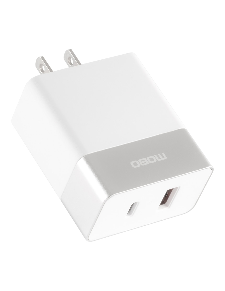 Cargador pared USB + USB tipo C 2