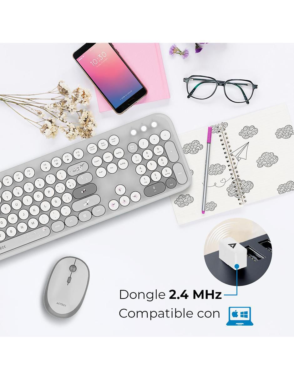 Mouse y teclado Creator Chic K-Colors MK485 2