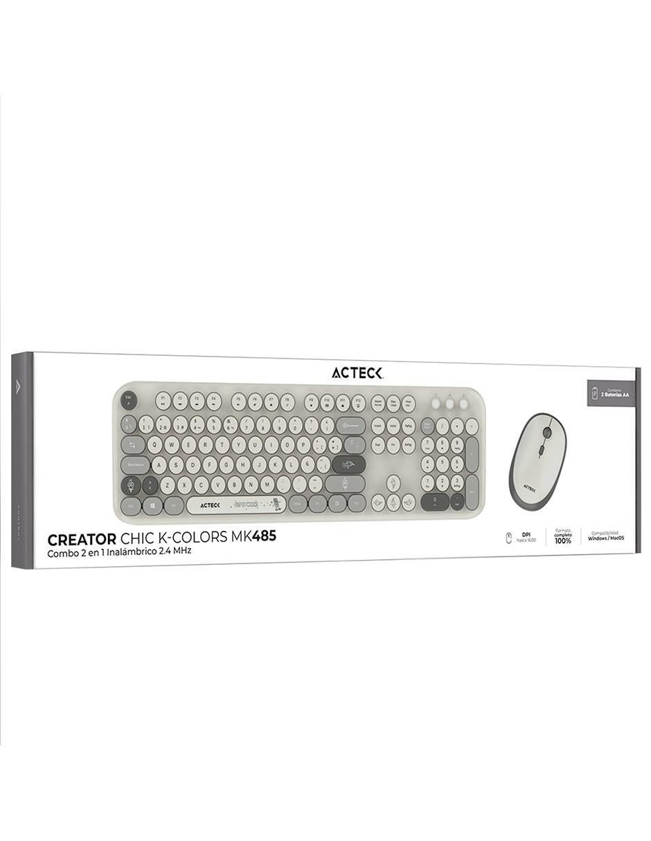 Mouse y teclado Creator Chic K-Colors MK485 3