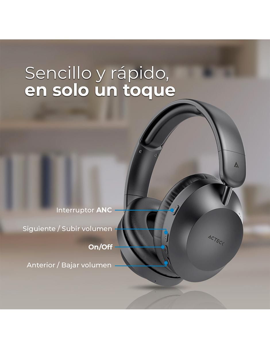 Audífonos over-ear acteck triton pro hp636 inalámbrica "con (si aplica)" sí nuevo