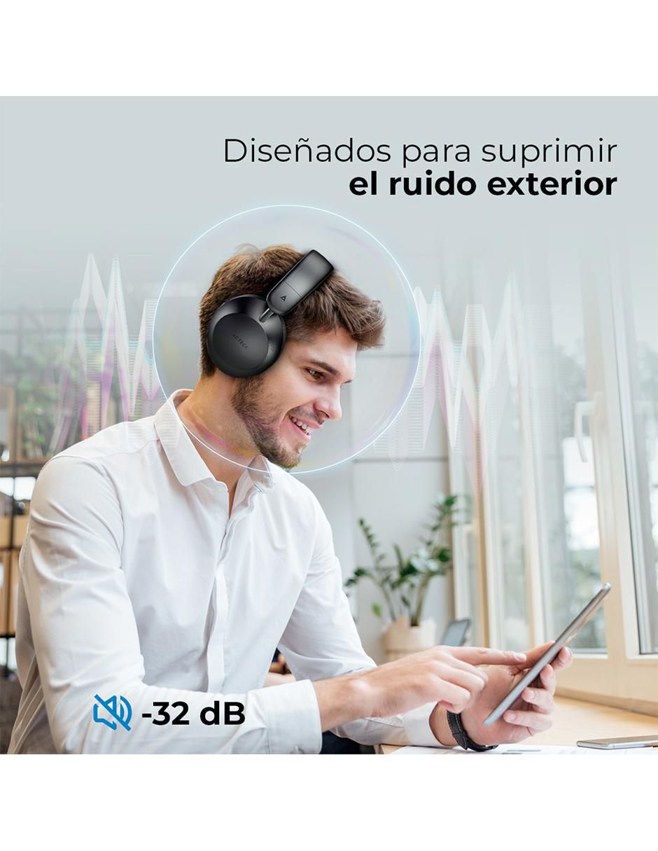 Audífonos over-ear acteck triton pro hp636 inalámbrica "con (si aplica)" sí nuevo