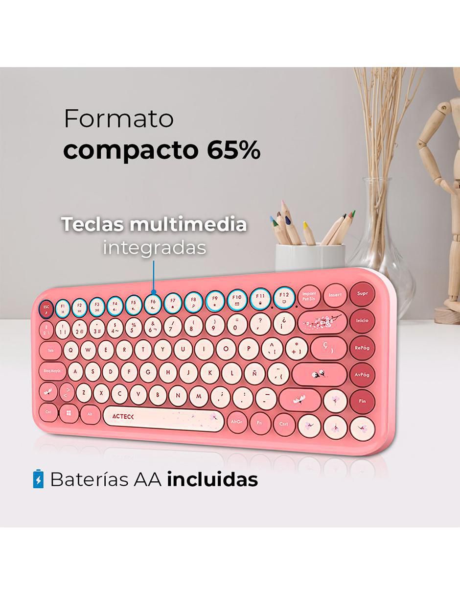 Mouse y teclado Creator Chic K-Colors MK480 2