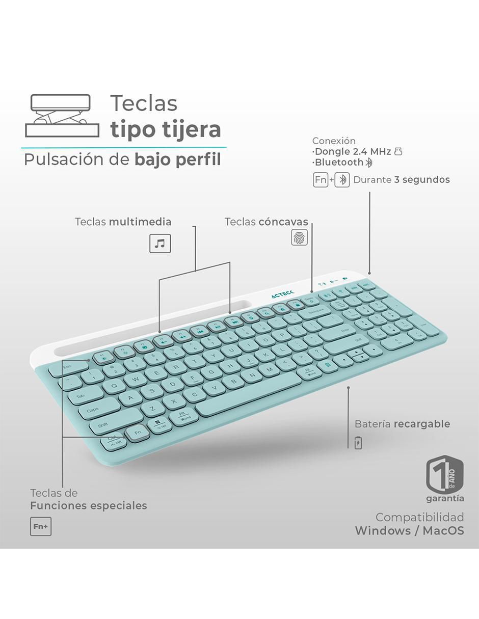 Mouse y teclado Creator Virtuos Slik mk720 3