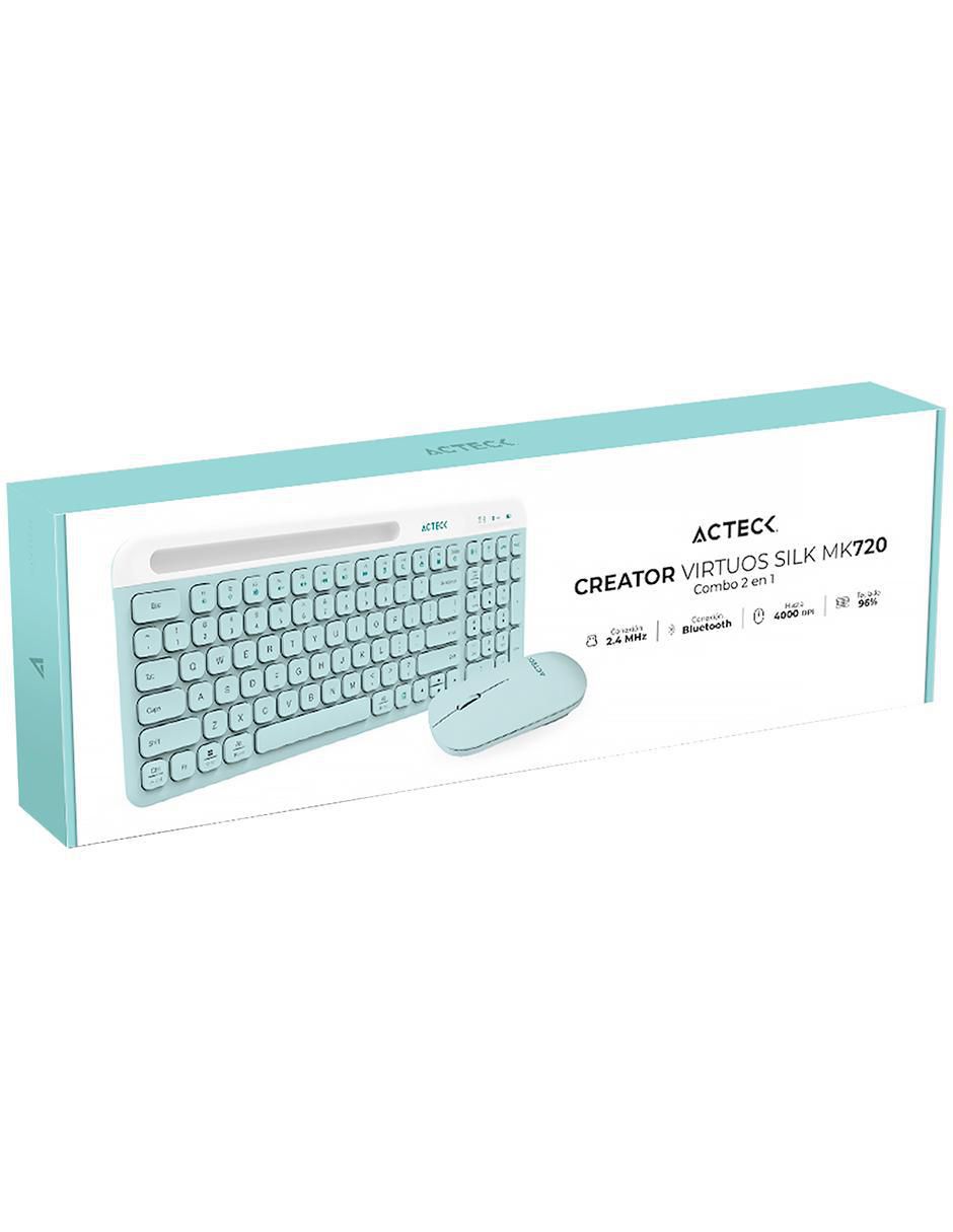 Mouse y teclado Creator Virtuos Slik mk720 5