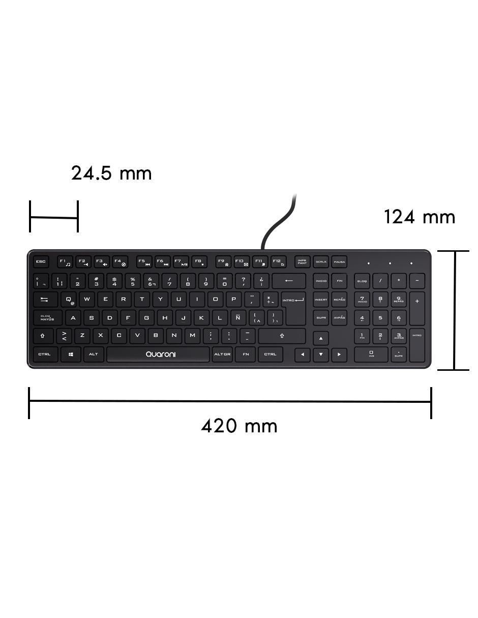 Mouse y teclado KAQ01 6