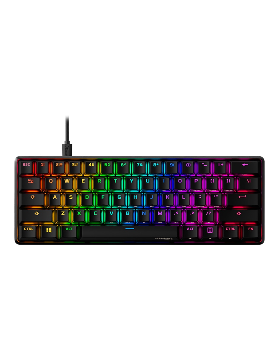 Teclado gamer retroiluminado español Alloy Origins 60