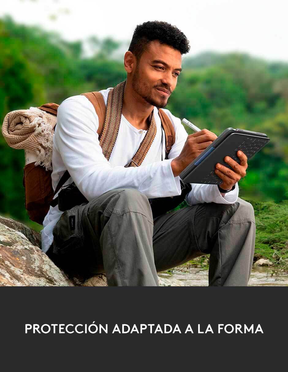 Teclado conexión inalámbrica Rugged Folio 14