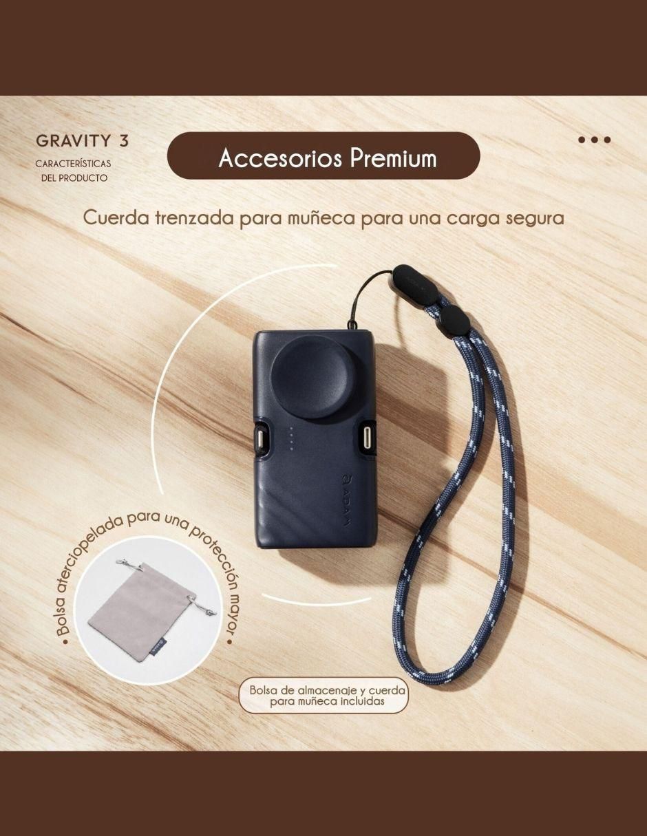 Batería portátil 5000 mAh APBADGV3WH 8
