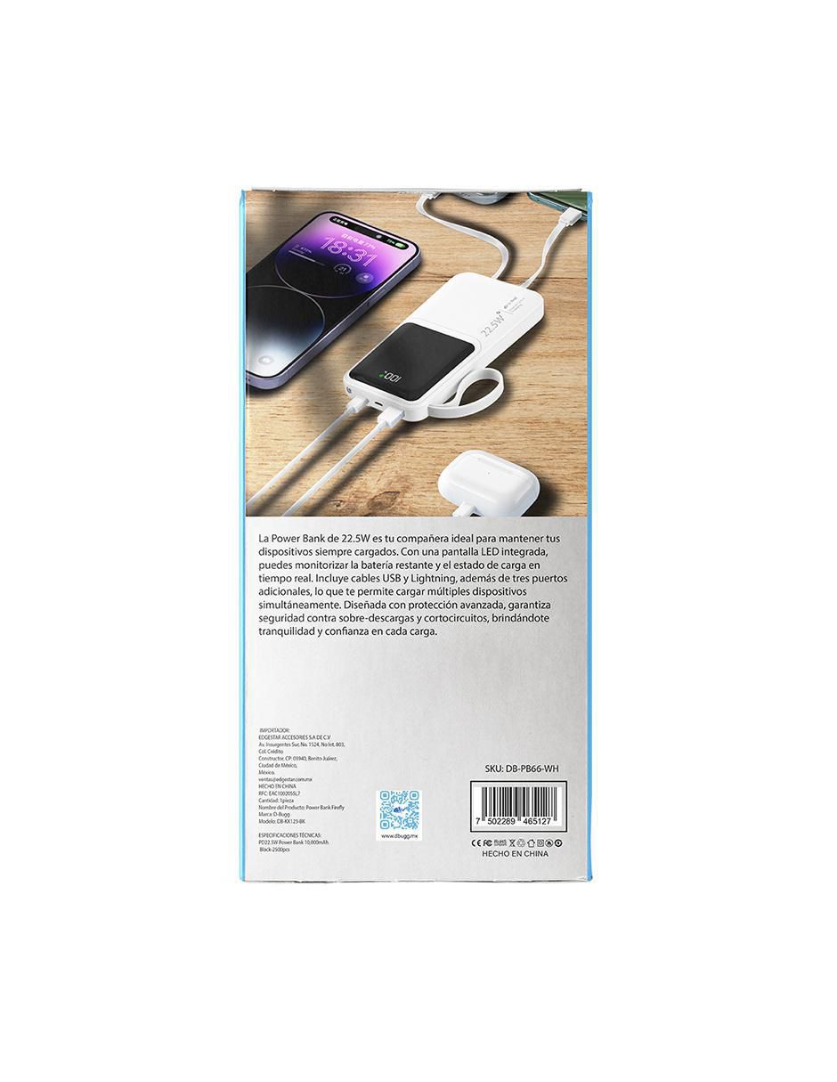 Batería portátil 10000 mAh 6