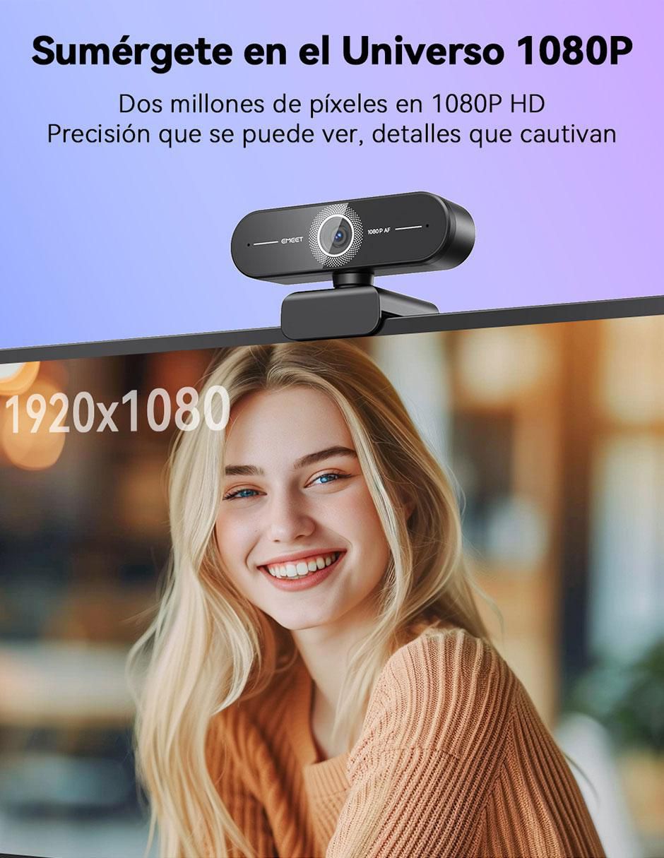 Webcam de 1080 Px Smartcam C60E AF 2