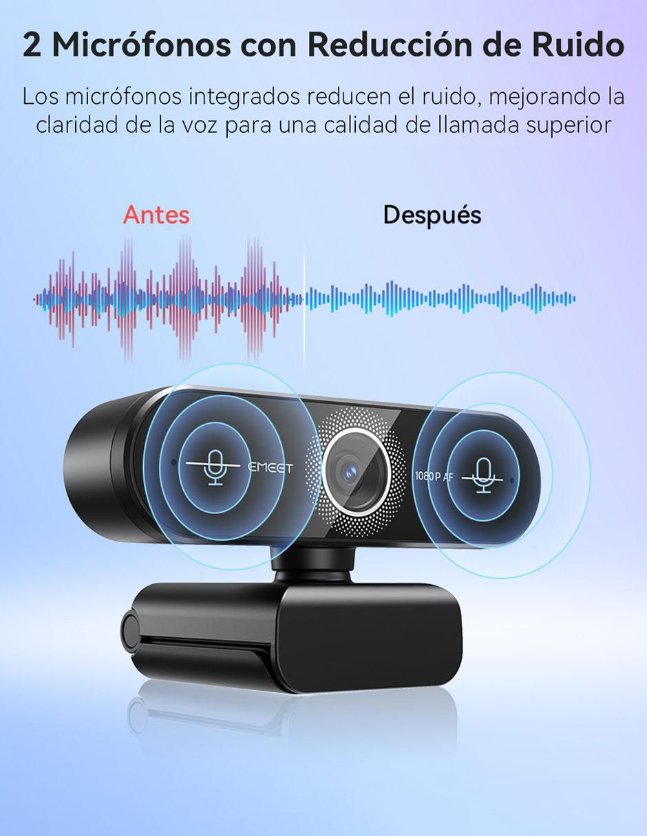 Webcam de 1080 Px Smartcam C60E AF 3