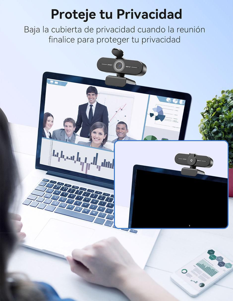 Webcam de 1080 Px Smartcam C60E AF 7
