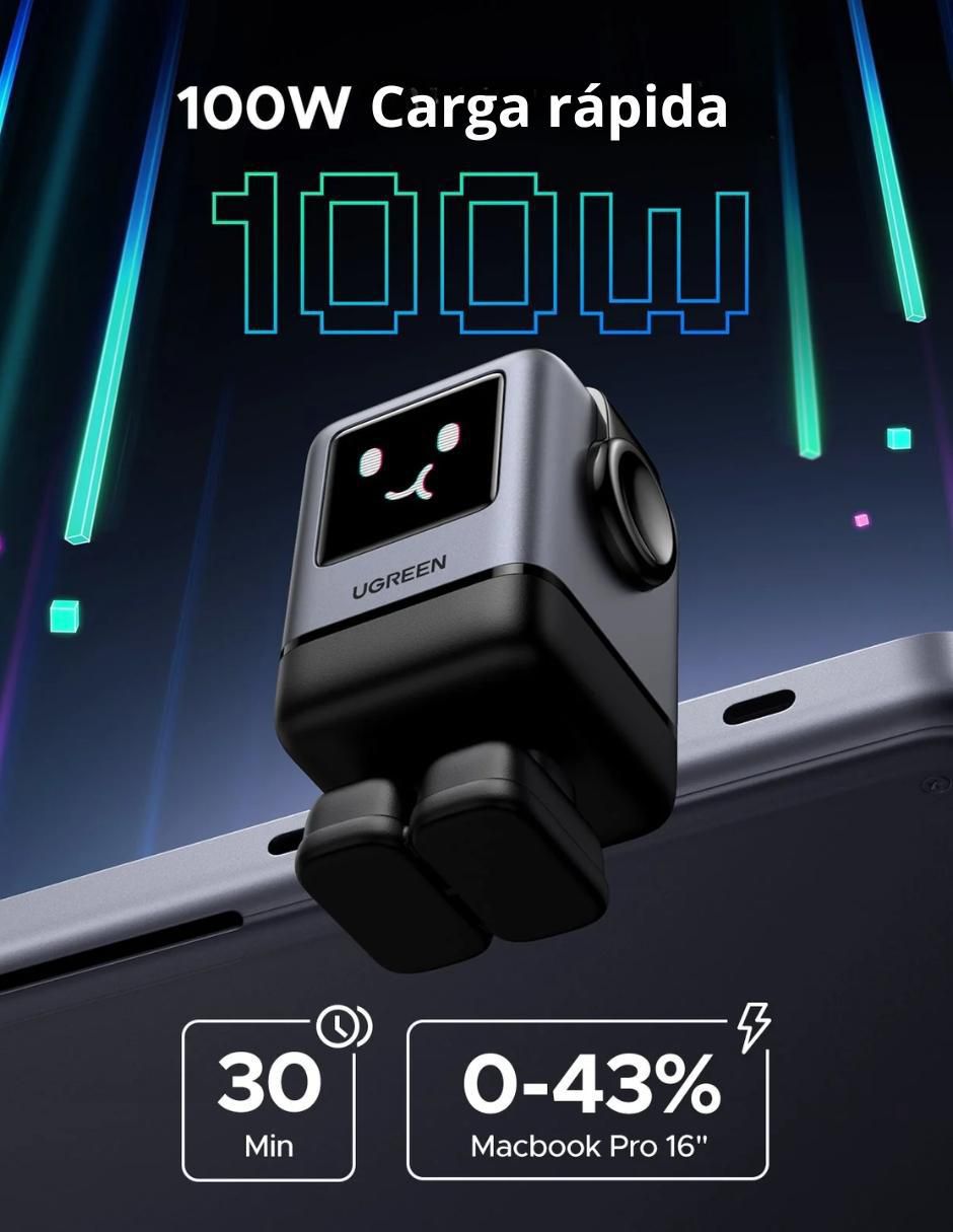 Cargador pared USB + USB tipo C 2