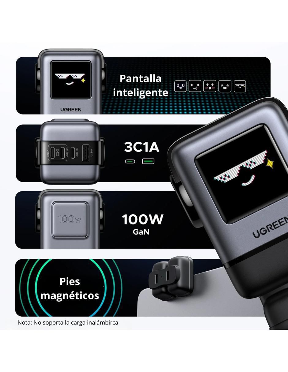 Cargador pared USB + USB tipo C 5