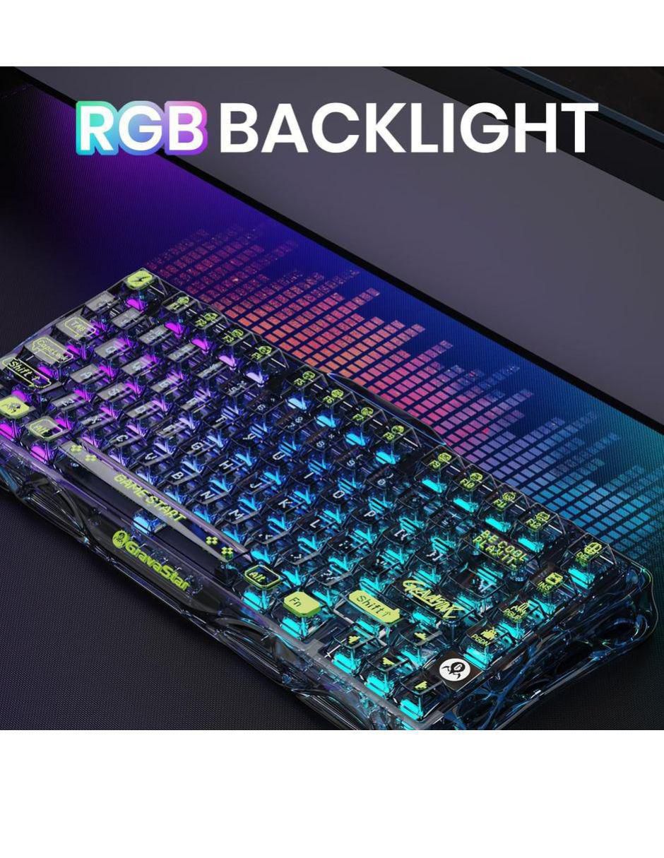 Teclado gamer retroiluminado español K1 Lite 2