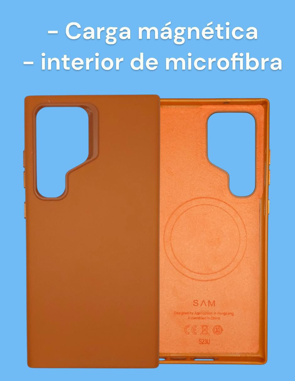 "funda para" samsung galaxy s23, s23 plus, s23 ultra "de" sintético