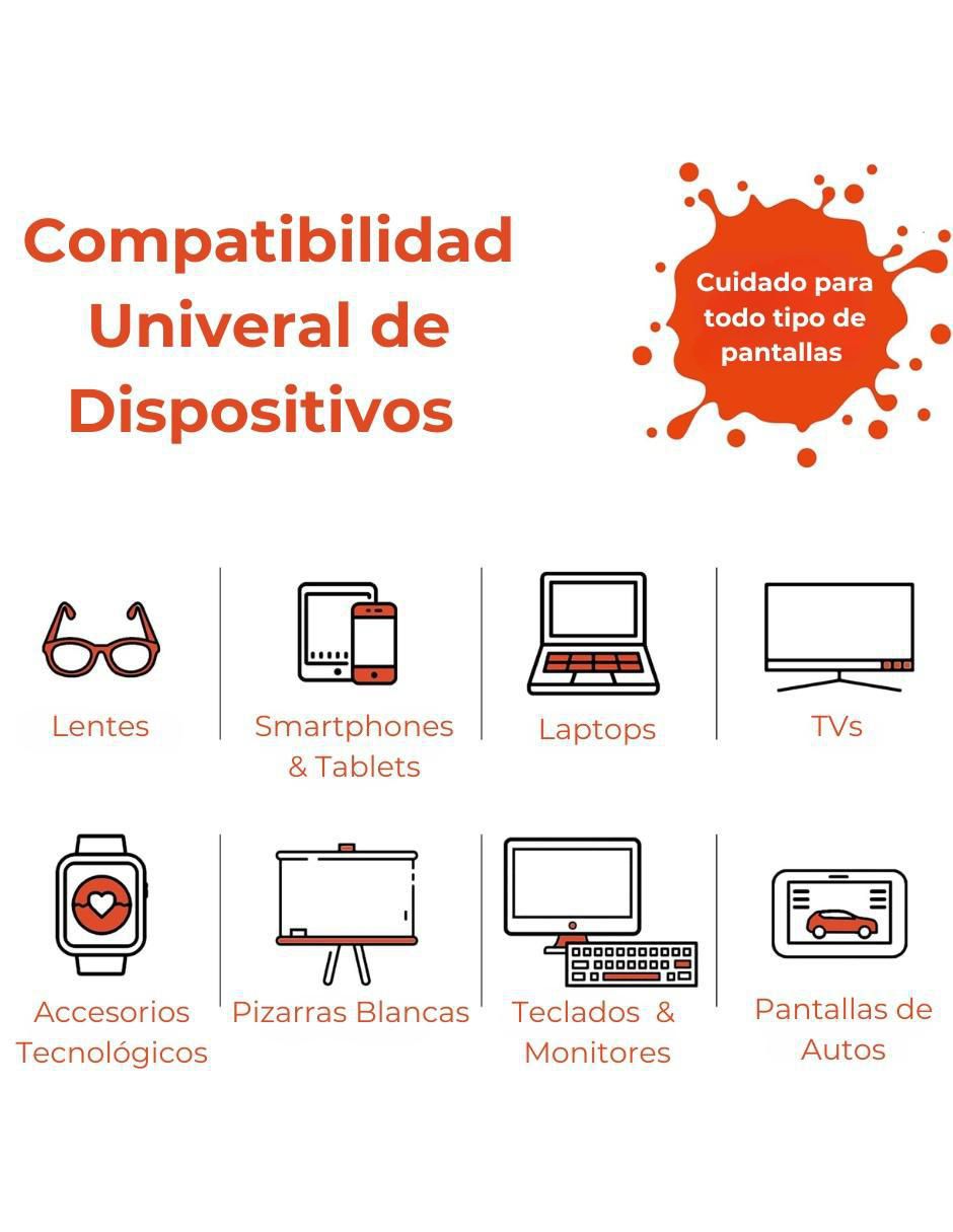 Limpiador de pantallas 100 ml 7