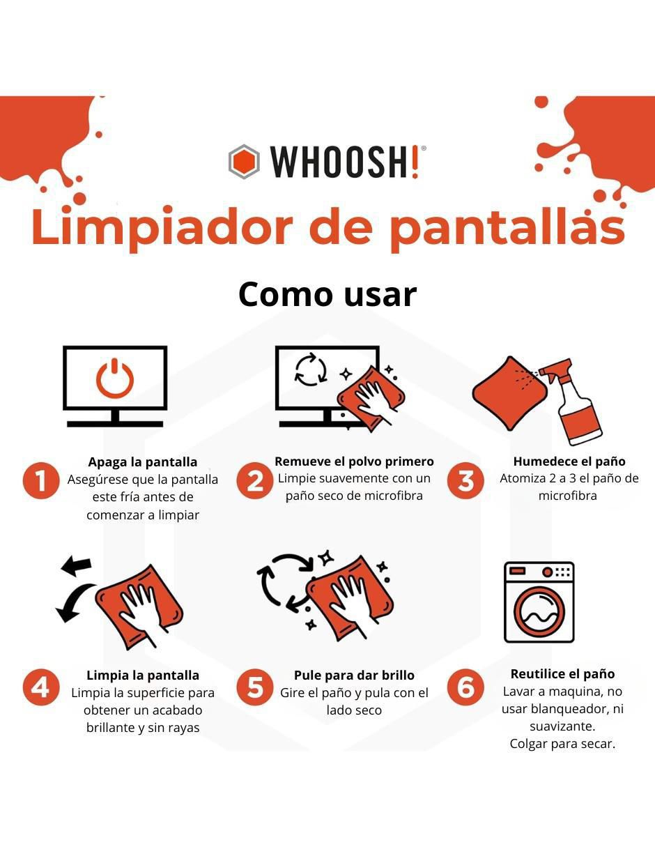 Limpiador de pantallas 100 ml 9