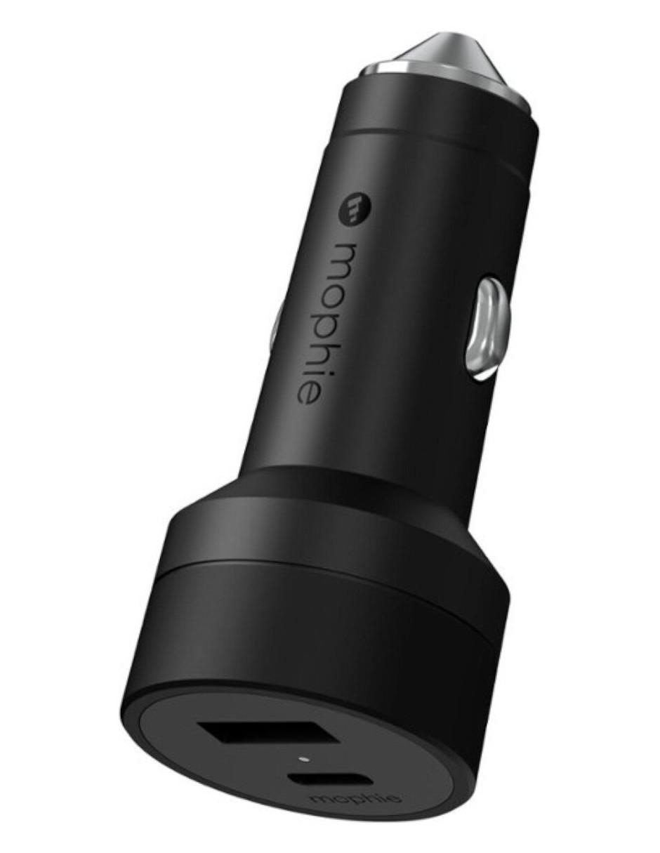 Cargador auto USB tipo A + USB tipo C