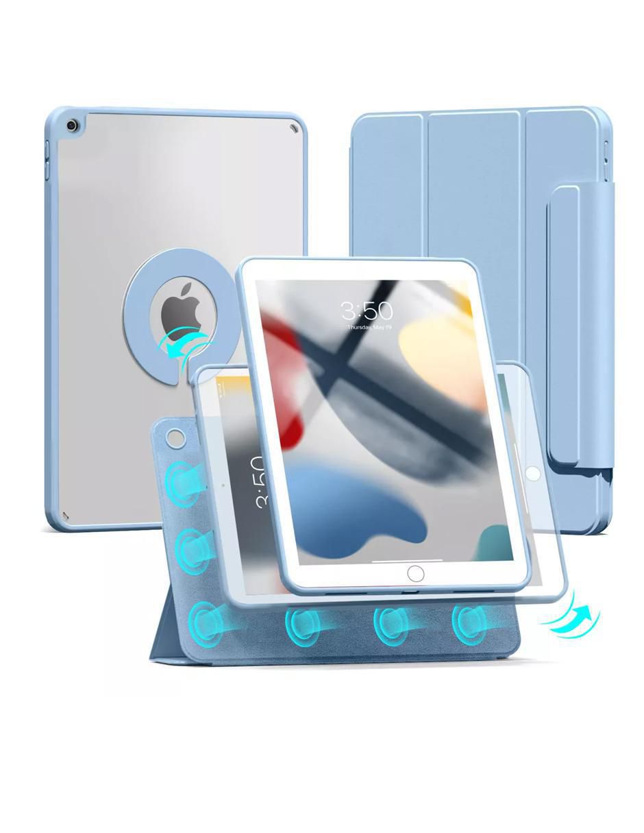 Funda para iPad Pro 11 M4 2024, Mini 6/7 8.3' A17 Pro, Pro 12.9/ Air 13' M2, Pro 13 M4 2024, Pro 11 2018/2020/2022, 10th Generación 10.9', Air 11 4th/5th M2, 7th 8th 9th 10.2