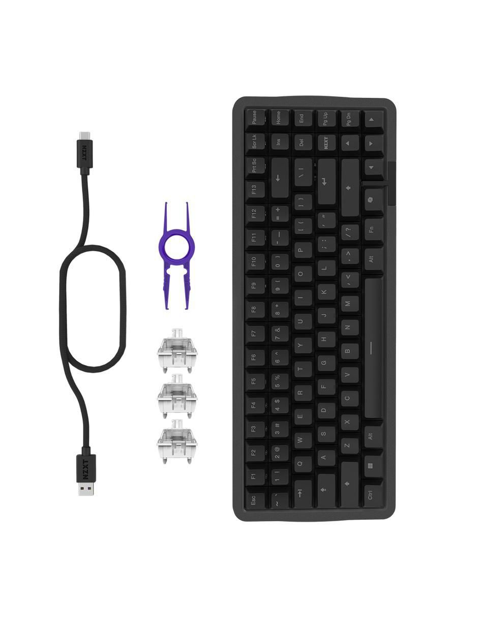 Teclado gamer conexión alámbrica KB-101NB-US 4