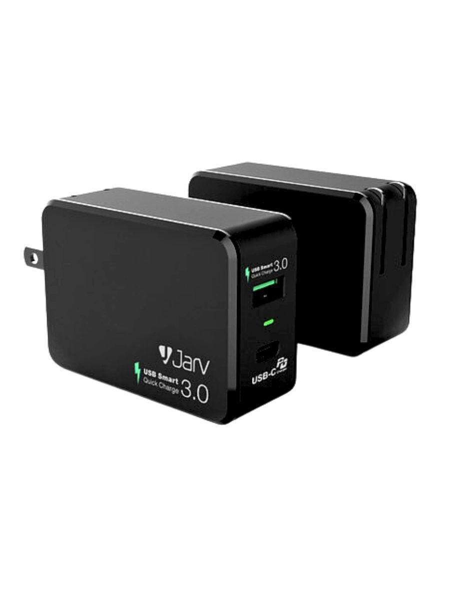 Cargador pared USB + USB tipo C 2