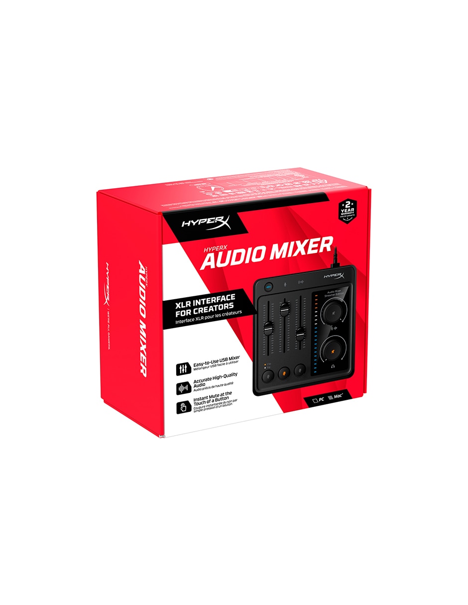 Micrófono gamer Creator Audio Bundle alámbrica 25