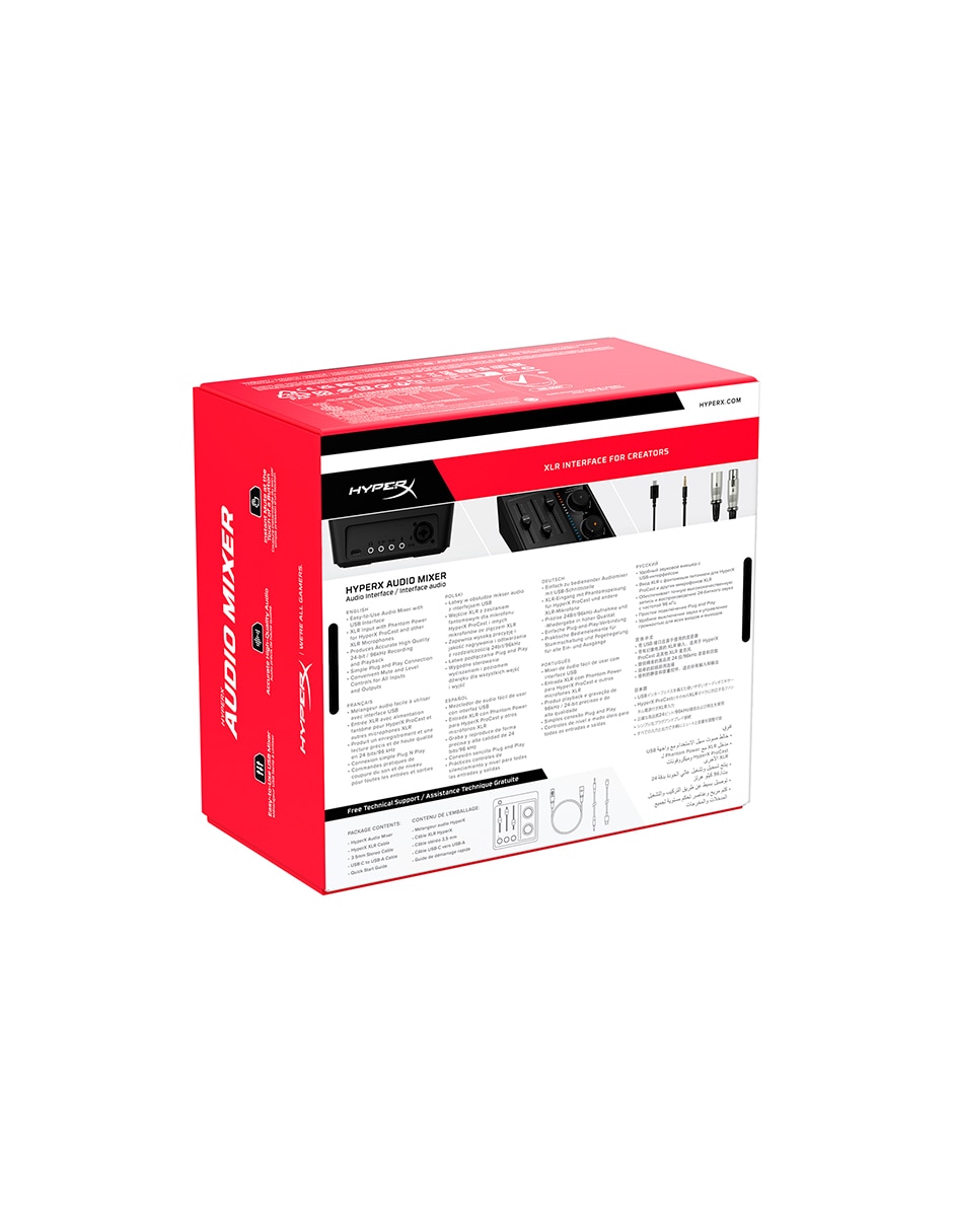 Micrófono gamer Creator Audio Bundle alámbrica 26
