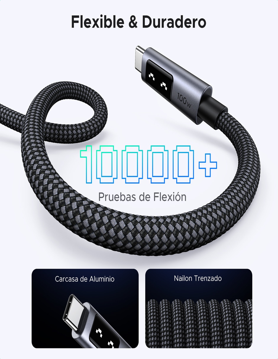 Cable USB C de 1 m 3